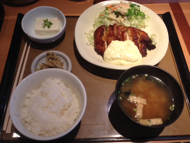 やよい軒 チキン南蛮定食 全然無欲になんかなれない